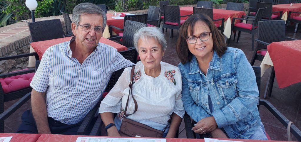 Meeting Maternal Grandfather's Family in the white-washed village of Mijas